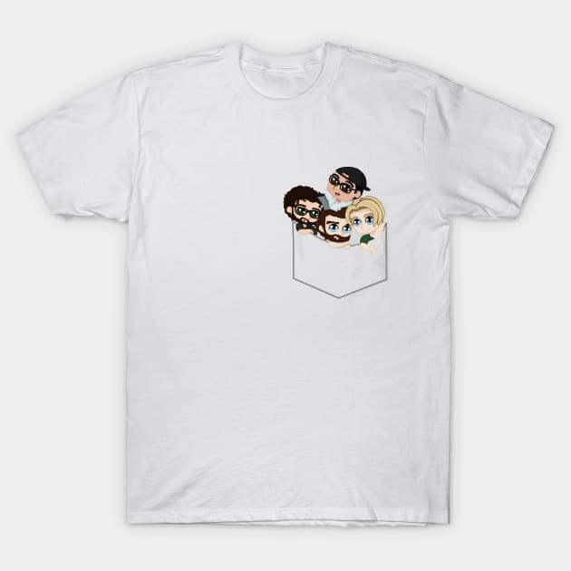 Pocket Swain T-Shirt by Wegotdick